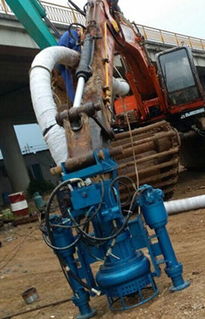 【挖机液压抽沙泵,淤沙泵-高浓度、高效率】-
